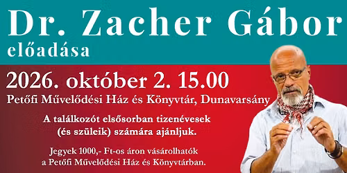 Dr. Zacher G\u00e1bor: M\u00e9rgek \u00e9s f\u00fcgg\u0151s\u00e9gek - tabuk n\u00e9lk\u00fcl