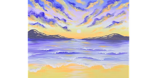 Peachy Beachy - Paint and Sip in Tyler | Classpop!\u2122