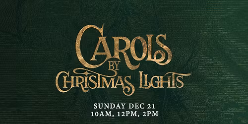 Carols By Christmas Lights