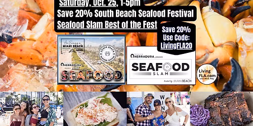 Save 20% South Beach Seafood Festival \u2013 VIP Chef Showdown