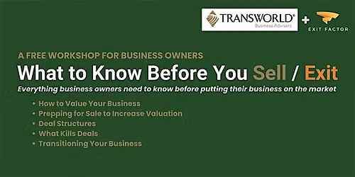 Exit Planning for Business Owners and Entrepreneurs