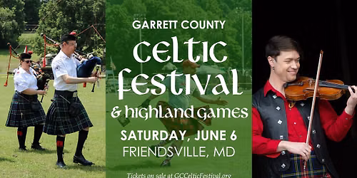 2026 Garrett County Celtic Festival & Highland Games