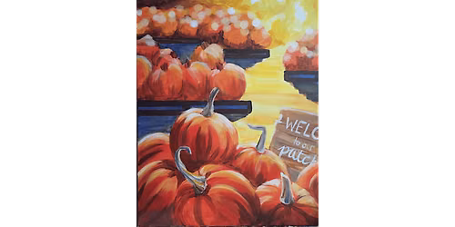 Golden Pumpkin Hour - Paint and Sip in Phoenix | Classpop!\u2122