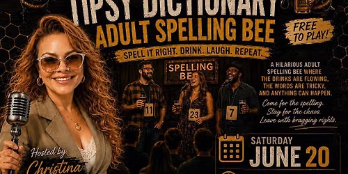 Tipsy Dictionary Adult Spelling Bee