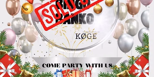 \u274c\ufe0fUDSOLGT\u274c\ufe0f Musik Bingo Banko X Venue K\u00f8ge -  Julebal\ud83c\udf84\ud83c\udfb6\u2728