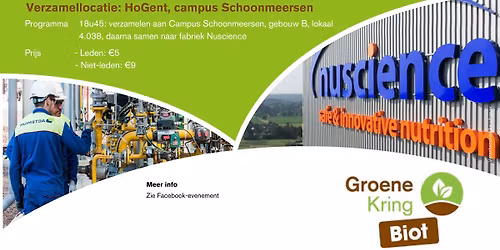 Bezoek voederfabriek Nuscience, rondleiding door Actemium