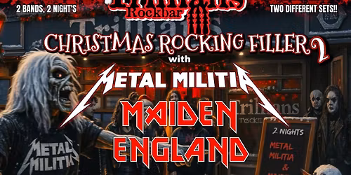 Christmas Rocking Filler 2 with Metal Militia & Maiden England