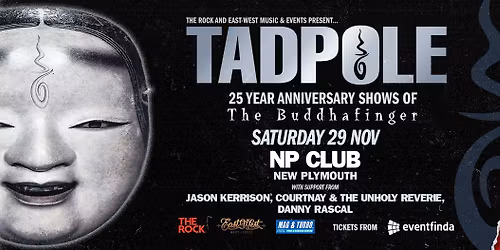 25th Anniversary Shows of The Buddhafinger - New Plymouth