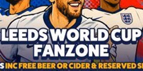 Leeds World Cup Fan Zone at Beaverworks \/ ENGLAND vs PANAMA