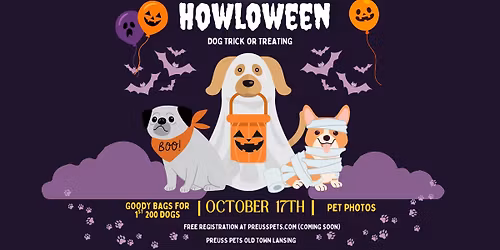 Howloween at Preuss Pets