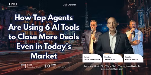 How Top Agents Are Using 6 AI Tools to Close More Deals!