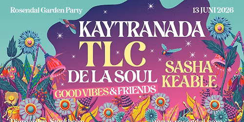 TLC + Kaytranada + De La Soul | Rosendal Garden Party