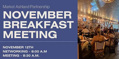 November Membership Breakfast