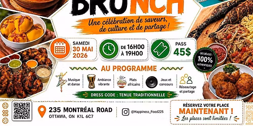Happy Brunch - Buffet \u00e0 l'ivoirienne