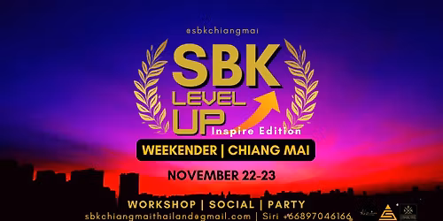 SBK Level Up Weekender (Inspire Edition 1)