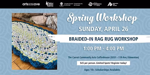 Braided-in Rag Rug Workshop