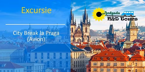 NOU! City Break la Praga ( avion) 