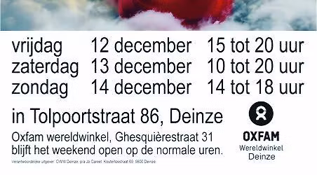 Oxfam Wereldwinkel Cadeaudagen