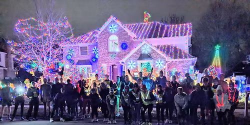 CRC Holiday Lights Run at Carey Grove Park