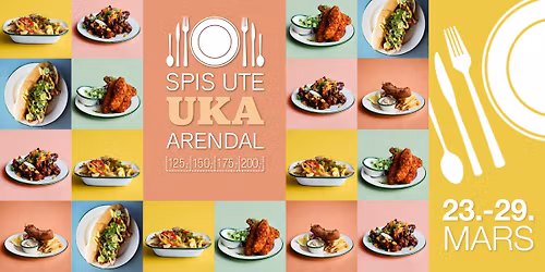 Spis ute uka Arendal 23.-29. Mars