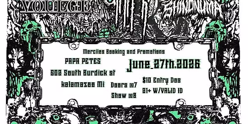 Wretched Tongues, VOULGE, Dirtflesh, shinonuma.