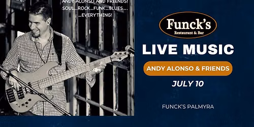 Live Music with Andy Alonso & Friends 