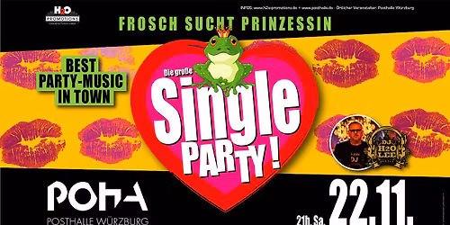 SINGLE PARTY | POSTHALLE W\u00dcRZBURG