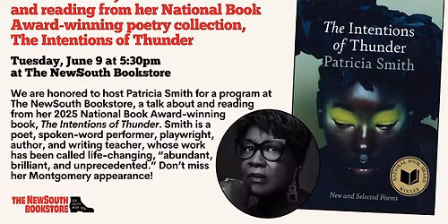Patricia Smith with The Intentions of Thunder