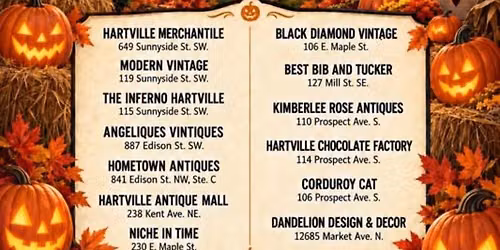 Howl-O- Ween Shop Affair Around The Square