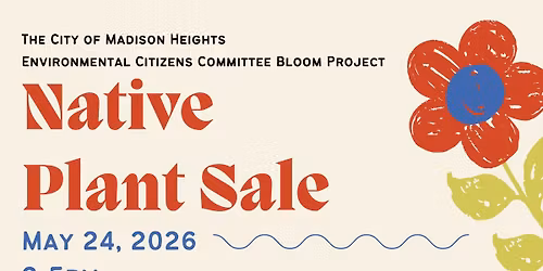 Native Plant Sale