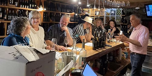 The Grapefather's Wine Tasting at the Bar: Sequoia Mansion, Placerville