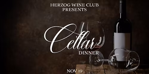 NOVEMBER CELLAR CLUB DINNER