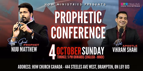 Prophetic Conference \u2013 Canada 2026