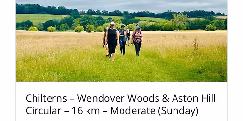 Chilterns \u2013 Wendover Woods & Aston Hill Circular Hike \u2013 16 km (Moderate)