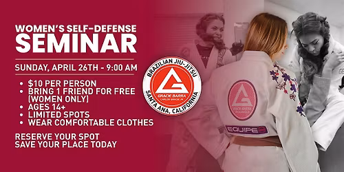 Woman Self Defense Seminar