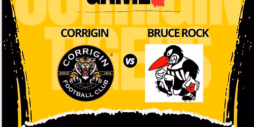 Round 7 - Corrigin V Bruce Rock