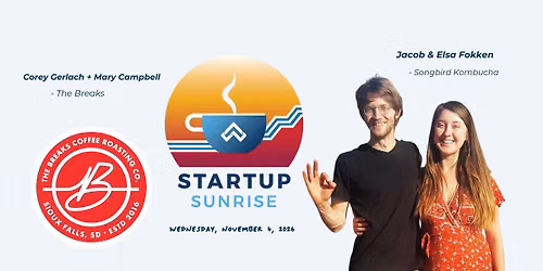 Startup Sunrise: Coffee + Kombucha
