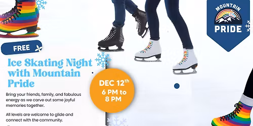Free Ice Skating Night with Mountain Pride! ❄️ Eagle Ice Rink