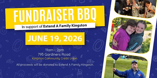 Fundraiser BBQ - In support of Extend A Family Kingston