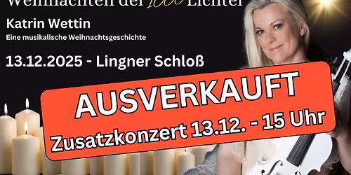 AUSVERKAUFT Lingner Schlo\u00df - "Weihnachten der 1000 Lichter"