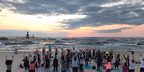 Buck Moon Slow Flow at Lion's Park Beach with Elizabeth Schmuhl