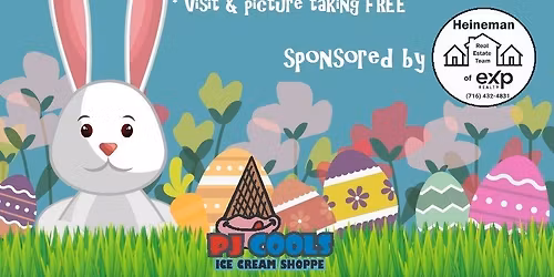 HERE COMES THE EASTER BUNNY at PJ COOLS!