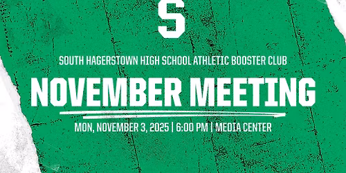 November Meeting - SHHS Athletic Boosters
