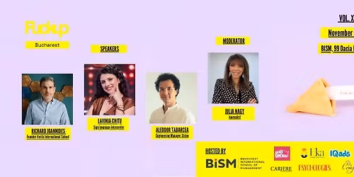 Fuckup Nights Bucharest XXVII