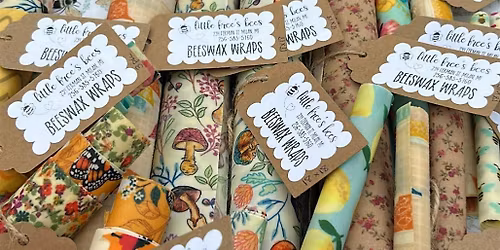 Beeswax Wrap and Pressed Flower Art Workshop
