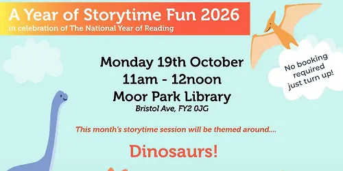 Octobers Storytime Fun session
