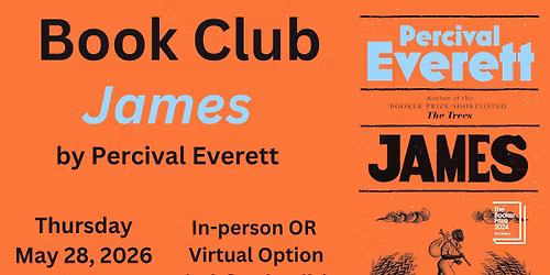 Book Club: James by Percival Everett