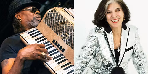 C.J. Chenier and Marcia Ball with The Red Hot Louisiana Band