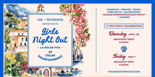Girls Night Out: La Dolce Vita (Night 02)