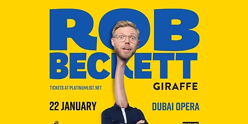 Rob Beckett at Dubai Opera